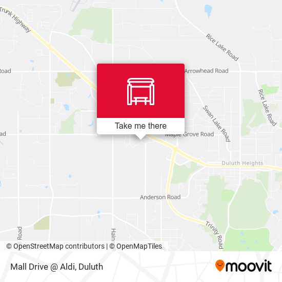 Mall Drive @ Aldi map