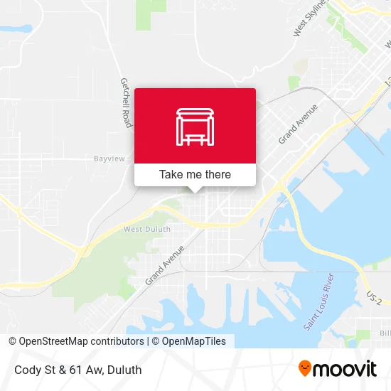Mapa de Cody St & 61 Aw