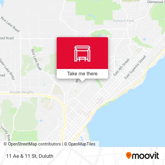 Mapa de 11 Ae & 11 St