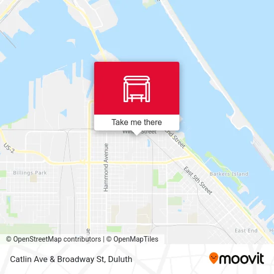 Mapa de Catlin Ave & Broadway St