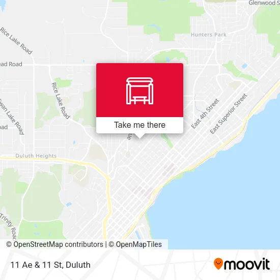 Mapa de 11 Ae & 11 St