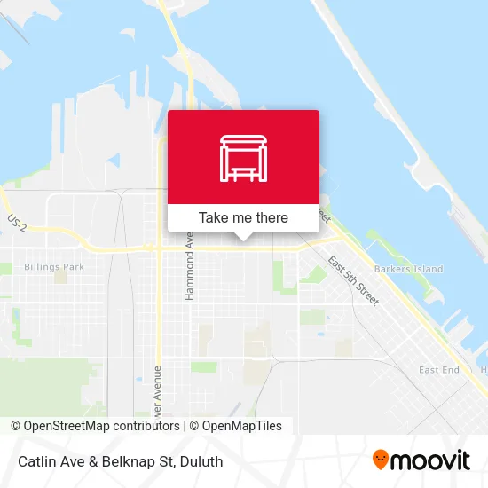 Mapa de Catlin Ave & Belknap St