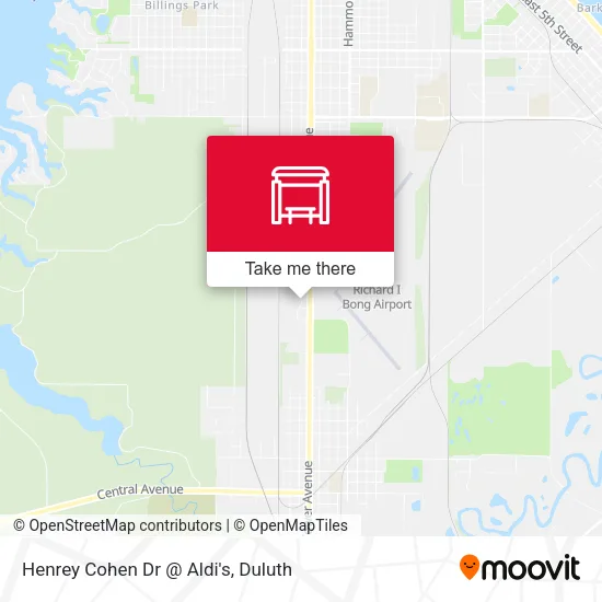 Mapa de Henrey Cohen Dr @ Aldi's