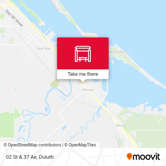 02 St & 37 Ae map