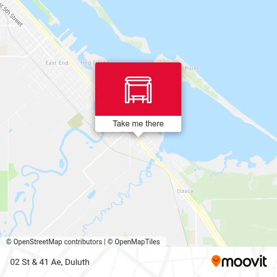 02 St & 41 Ae map