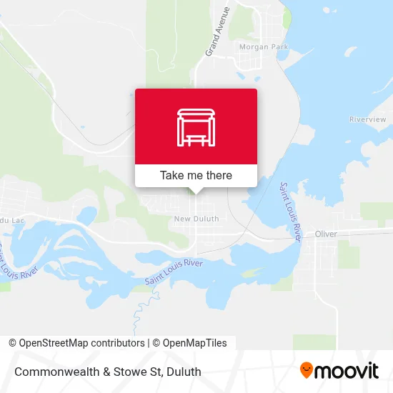 Commonwealth & Stowe St map