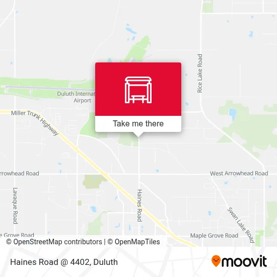 Haines Road @ 4402 map