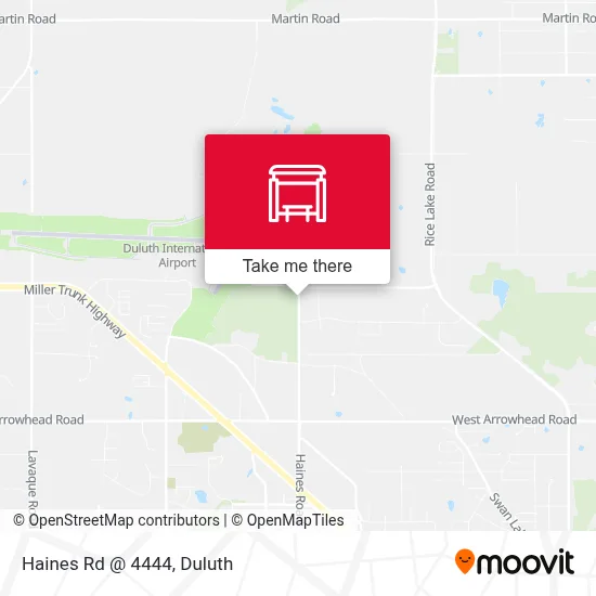Haines Rd @ 4444 map