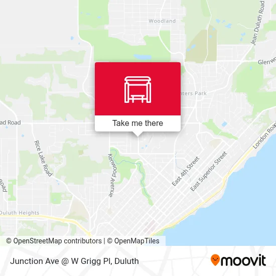 Junction Ave @ W Grigg Pl map