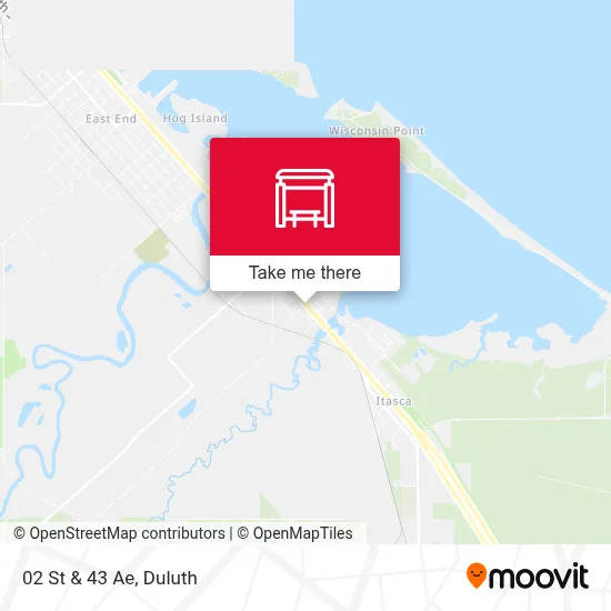 02 St & 43 Ae map