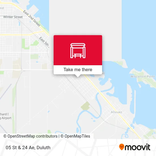 05 St & 24 Ae map