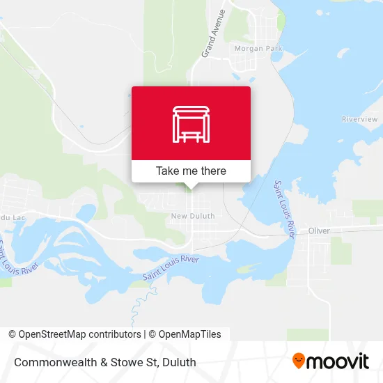 Commonwealth & Stowe St map