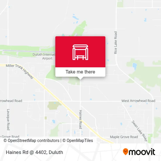 Haines Rd @ 4402 map