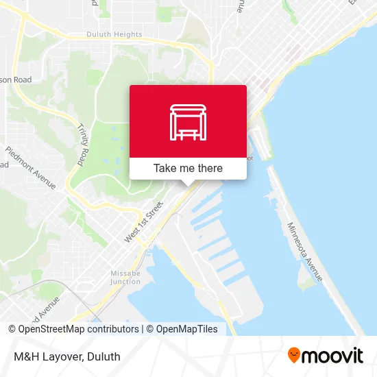 M&H Layover map