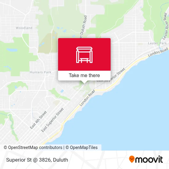Superior St @ 3826 map