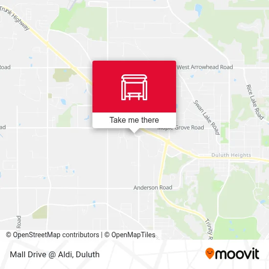 Mall Drive @ Aldi map