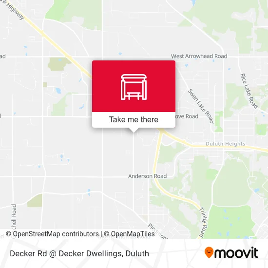 Decker Rd @ Decker Dwellings map