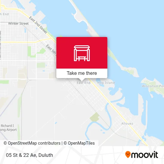 05 St & 22 Ae map