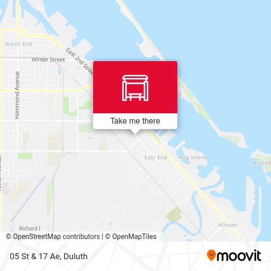 05 St & 17 Ae map