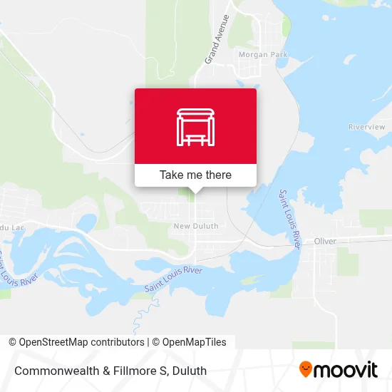 Commonwealth & Fillmore S map