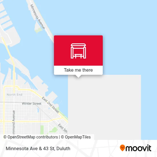 Minnesota Ave & 43 St map