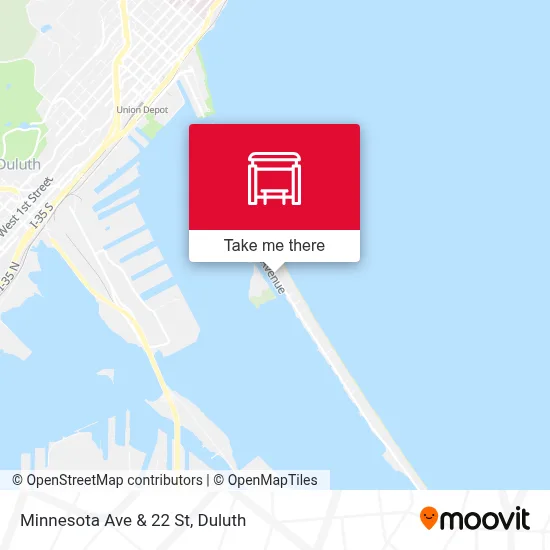 Minnesota Ave & 22 St map