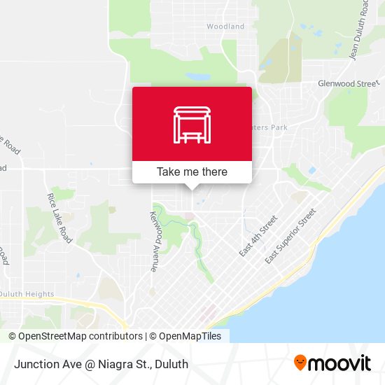 Junction Ave @ Niagra St. map