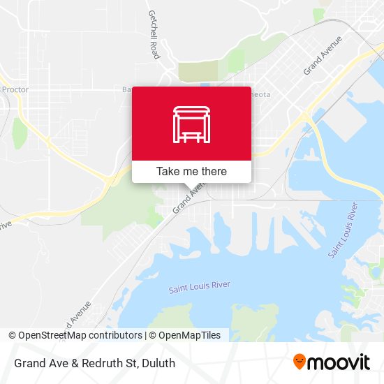 Grand Ave & Redruth St map