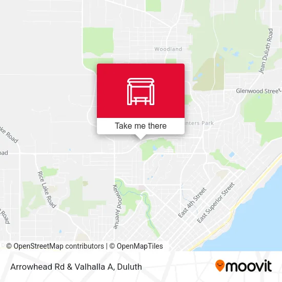 Mapa de Arrowhead Rd & Valhalla A