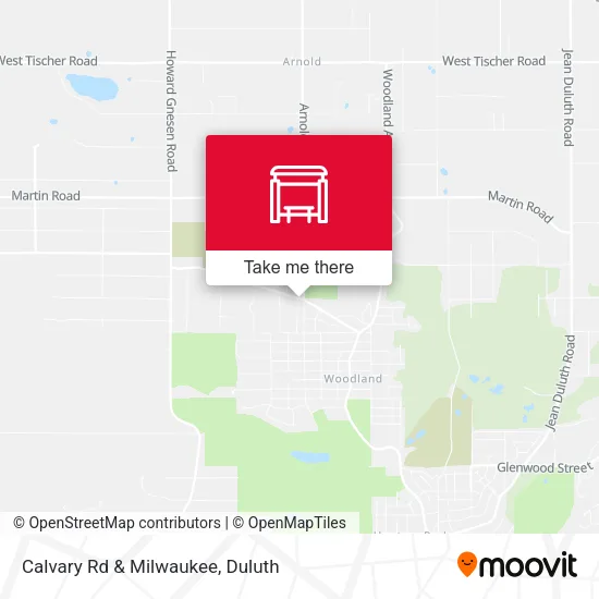 Mapa de Calvary Rd & Milwaukee