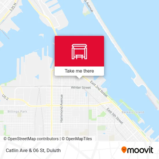 Mapa de Catlin Ave & 06 St