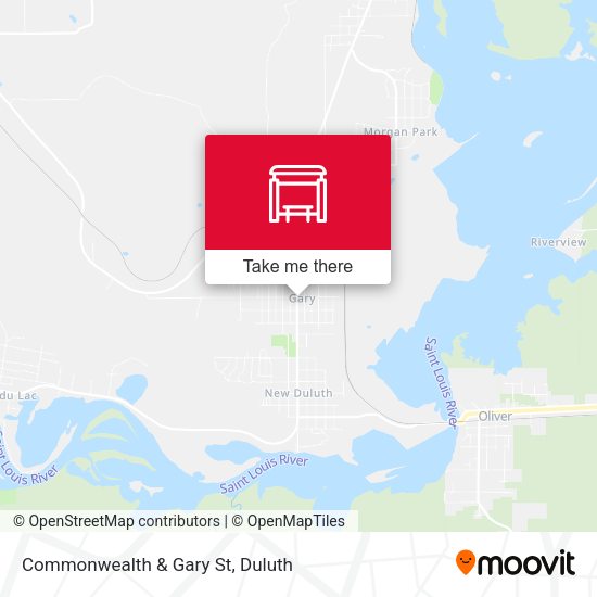 Mapa de Commonwealth & Gary St