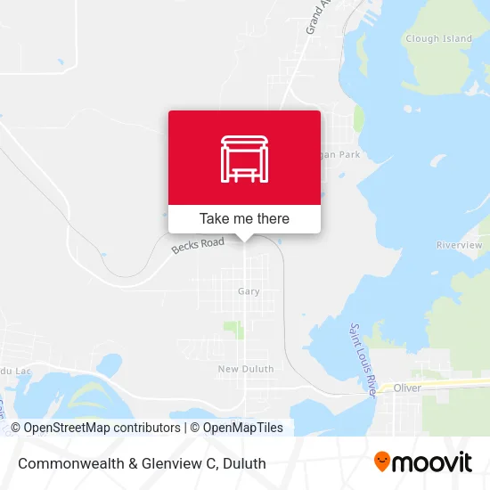 Mapa de Commonwealth & Glenview C