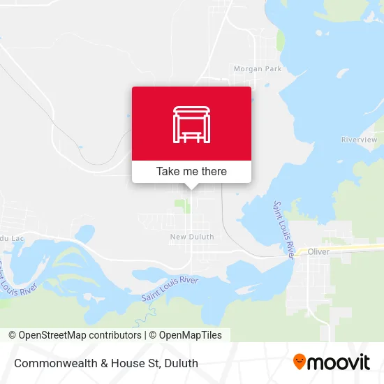 Mapa de Commonwealth & House St