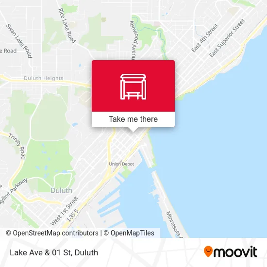Mapa de Lake Ave & 01 St