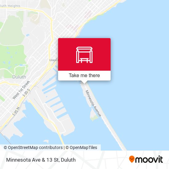Mapa de Minnesota Ave & 13 St