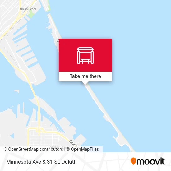 Mapa de Minnesota Ave & 31 St