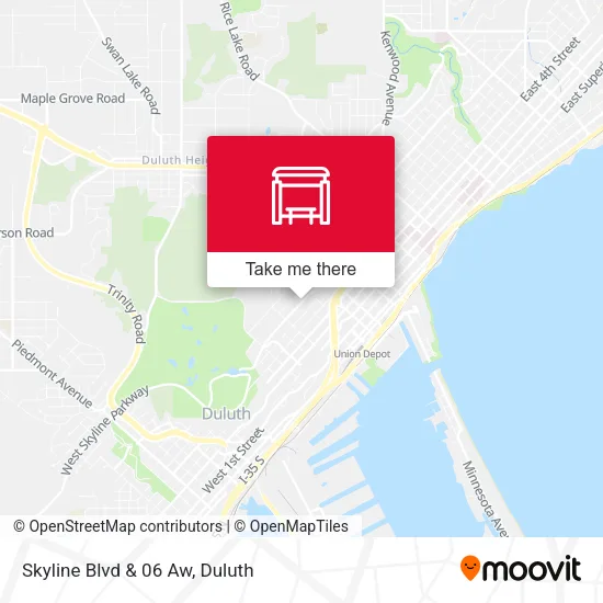 Mapa de Skyline Blvd & 06 Aw