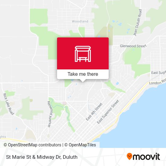 Mapa de St Marie St & Midway Dr