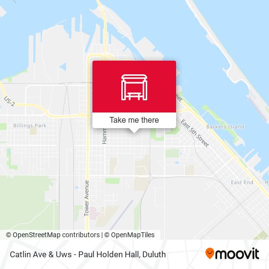Mapa de Catlin Ave & Uws - Paul Holden Hall