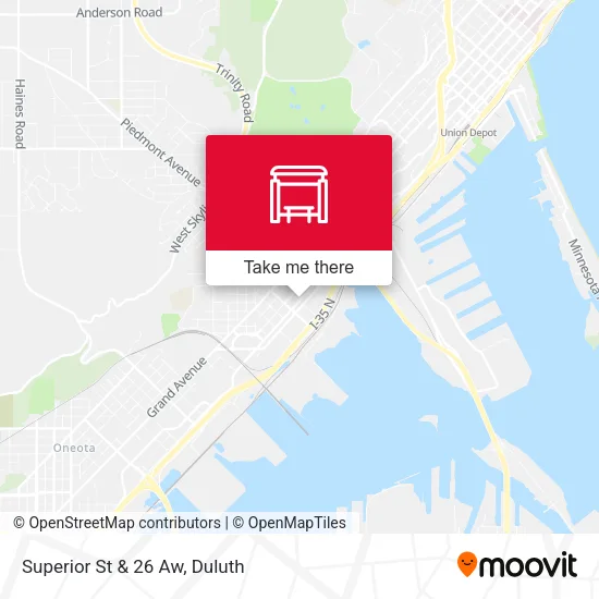 Mapa de Superior St & 26 Aw