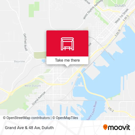 Mapa de Grand Ave & 48 Aw