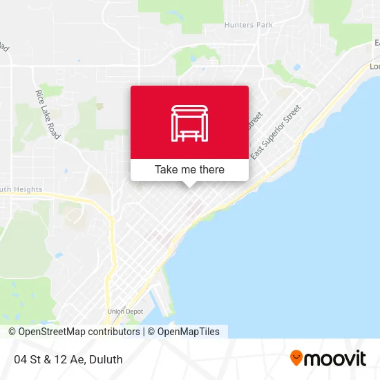 04 St & 12 Ae map