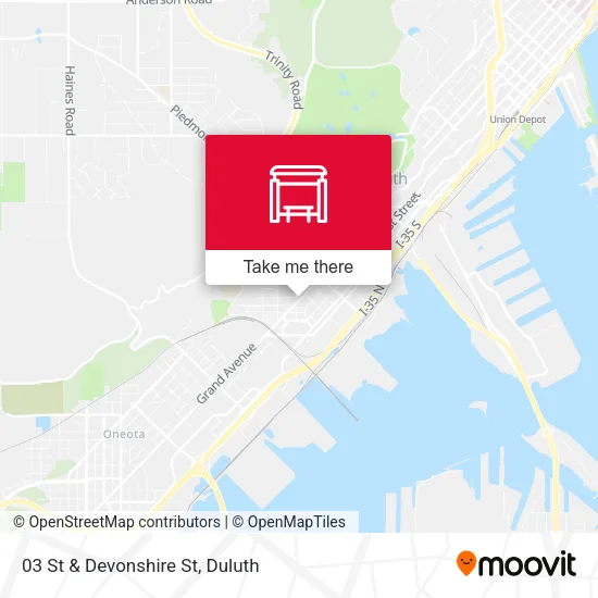 Mapa de 03 St & Devonshire St