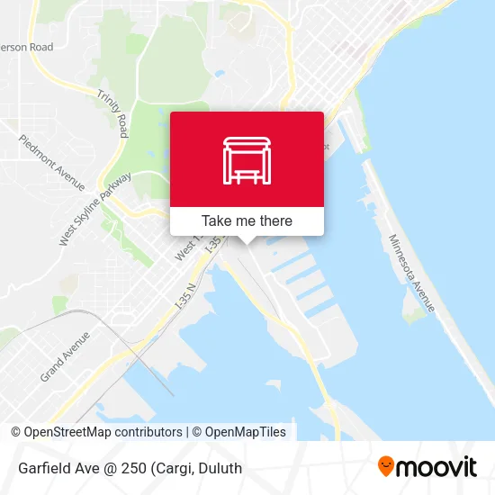 Mapa de Garfield Ave @ 250