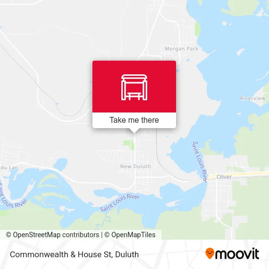 Mapa de Commonwealth & House St