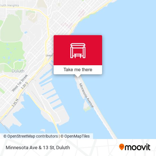 Minnesota Ave & 13 St map