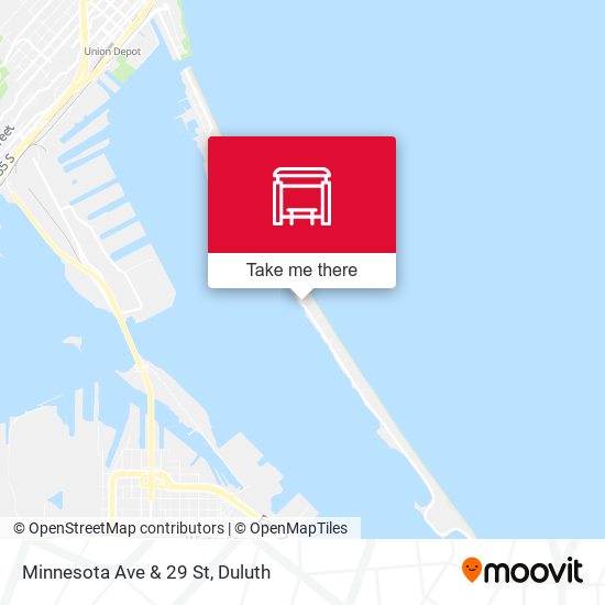 Mapa de Minnesota Ave & 29 St