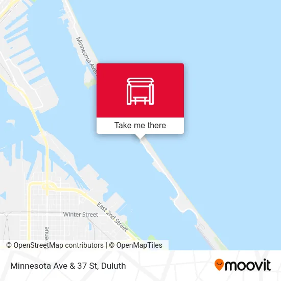 Mapa de Minnesota Ave & 37 St