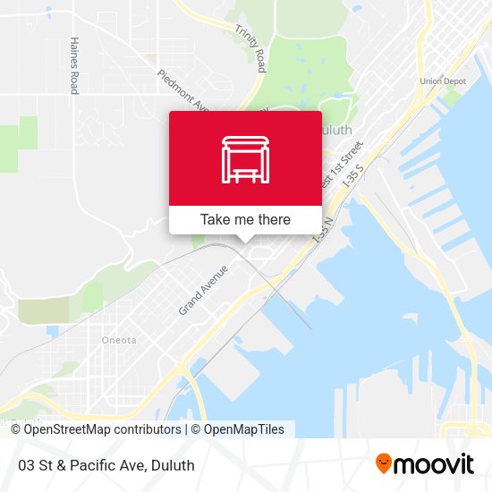 Mapa de 03 St & Pacific Ave